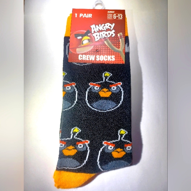 Angry Birds Socks Nwt